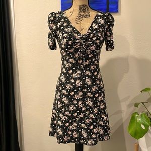 Black Floral Dress
